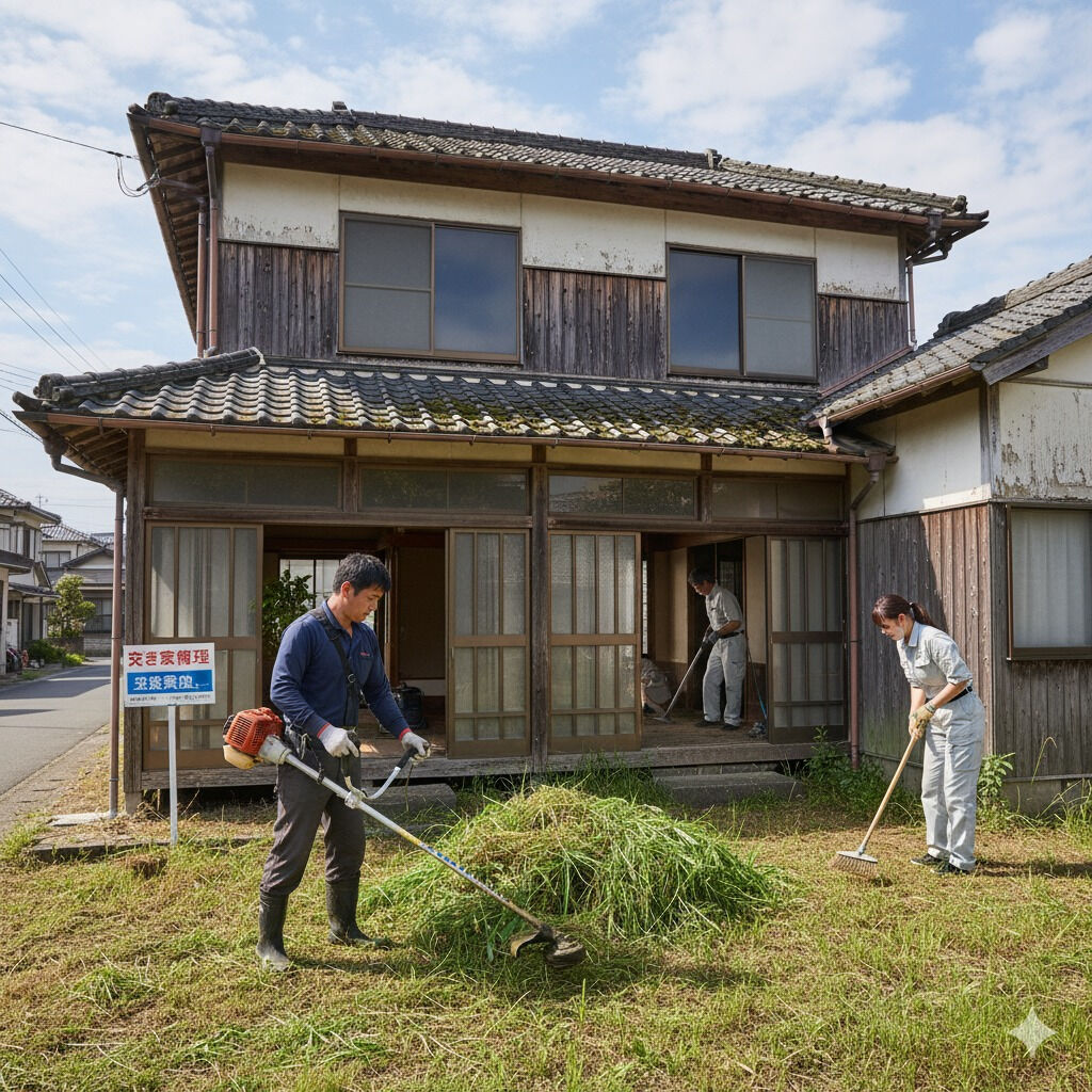 相続で空き家を手に入れたものの、どう処理すれば良いかわからな